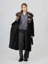 Шуба норковая б/у Marko Furs раз 44-46 ворот шиншилла