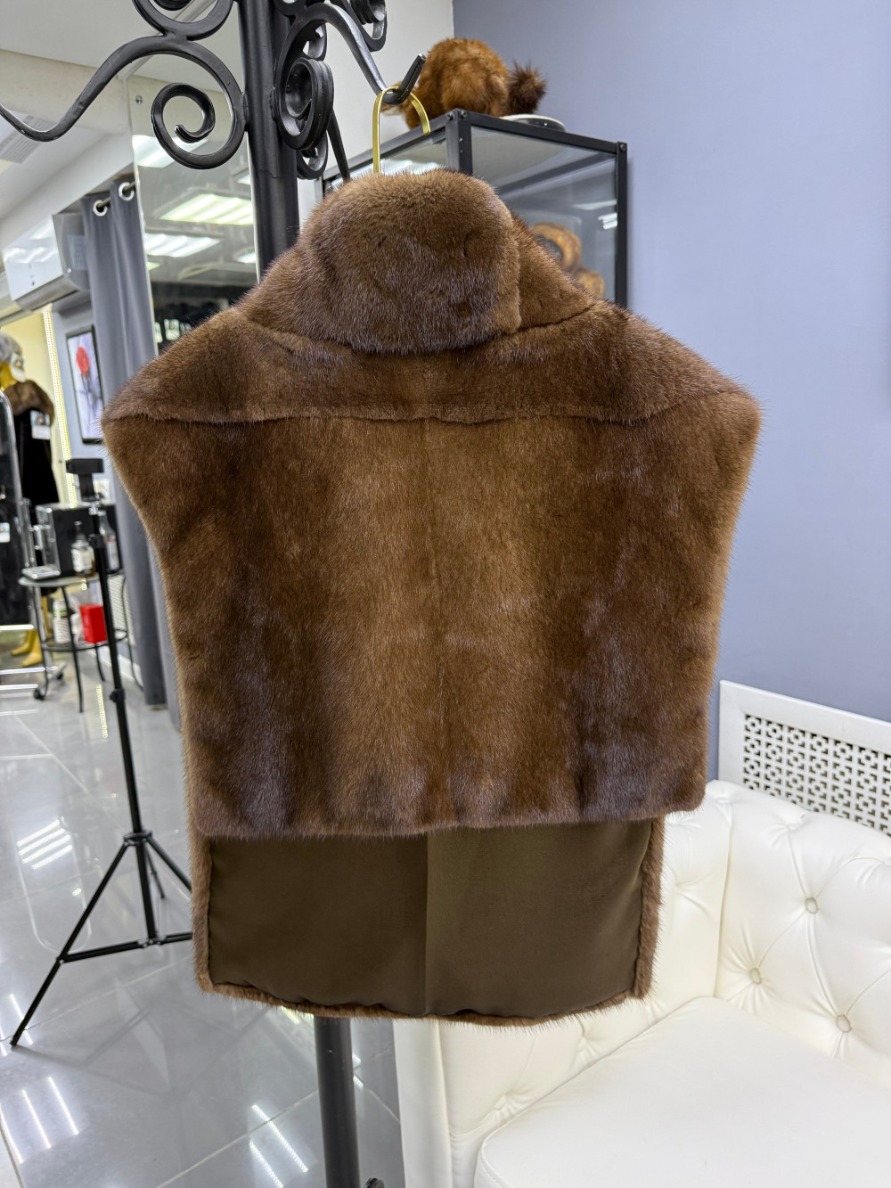 Манишка норковая Орех 44-50р