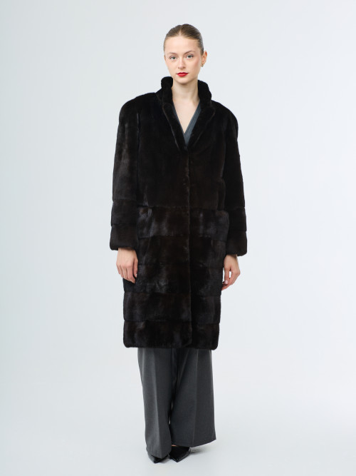 Шуба норковая б/у поперечка ворот стойка раз. 48-50