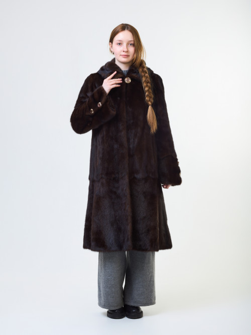 Шуба норковая б/у diorsa c кап 48-50