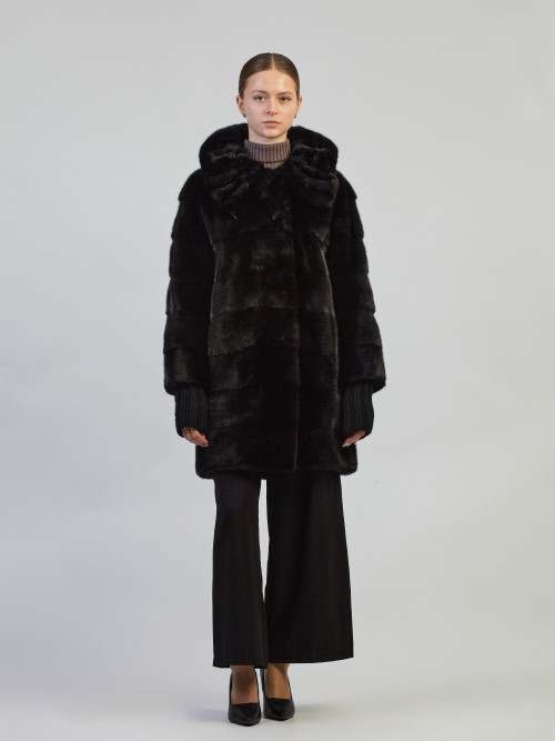 Шуба норковая б/у Laplandia раз 42-44р