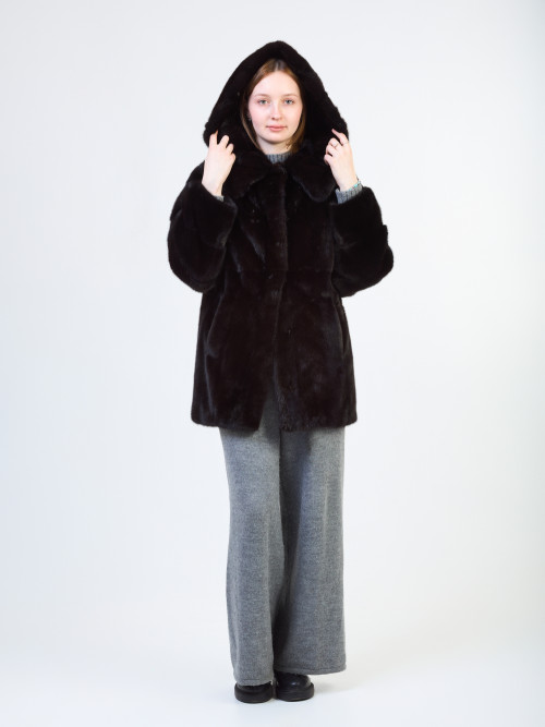 Шуба норковая б/у Elena Furs раз 48