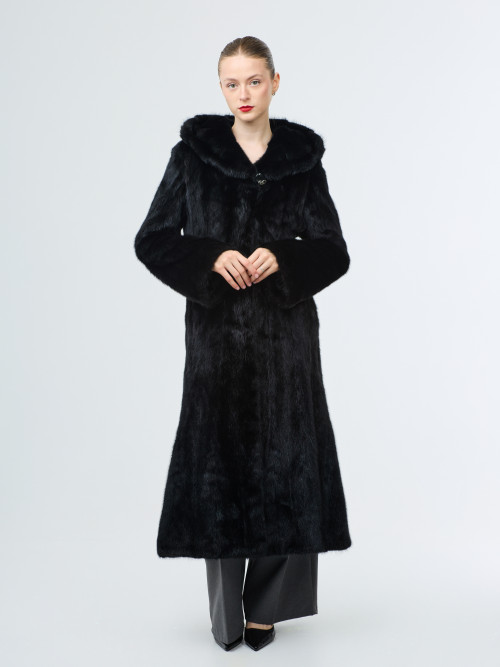 Шуба норковая б/у superb qulity р 44 с кап