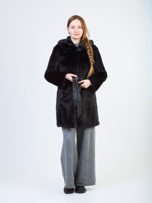 Шуба норковая б/у р 40-42 Anabella c кап