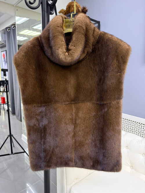 Манишка норковая Орех 44-50р