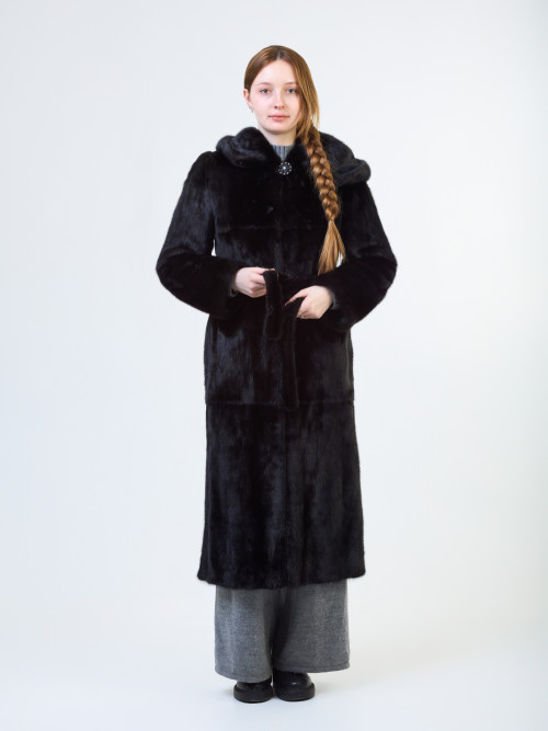 Шуба норковая б/у с кап Antena special р 44